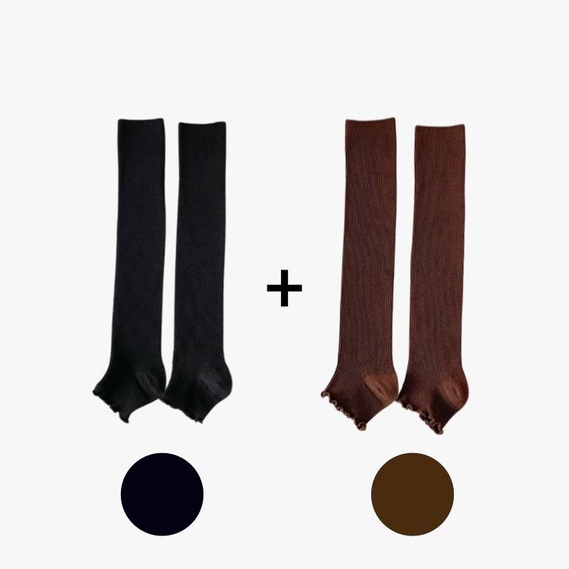Black + Dark Brown